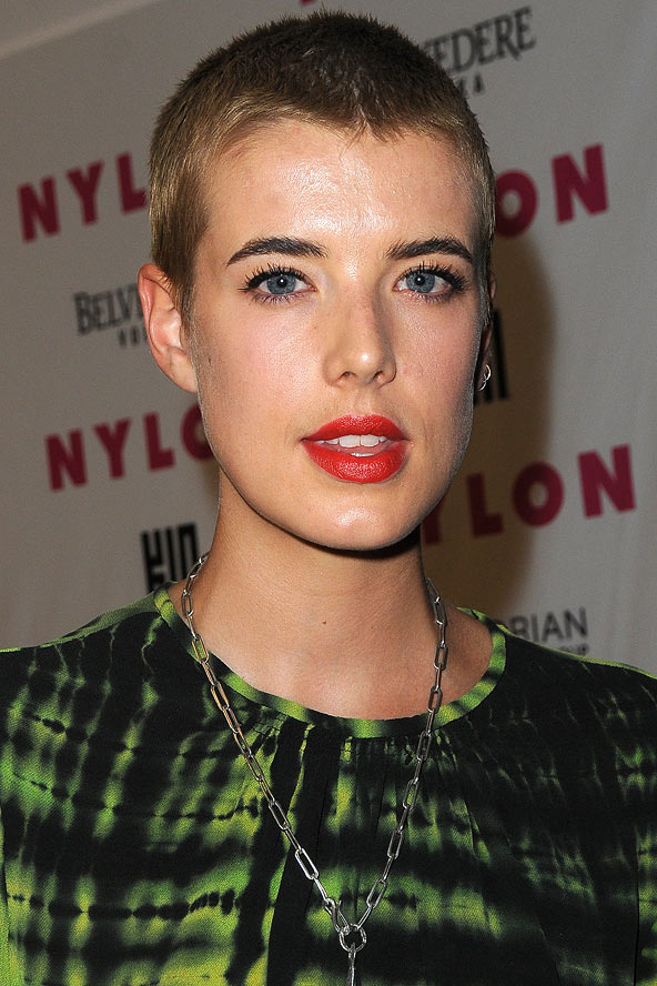Women Celebrities With Shaved Heads 
